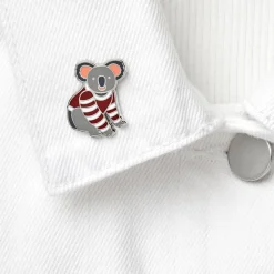 A Comfy Christmas Enamel Pin