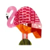 A Flamingo Named Honk Brooch