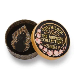 Ailes Noires Brooch