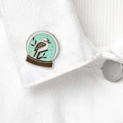 An Australian Christmas Bird Enamel Pin Pack - 5 Piece