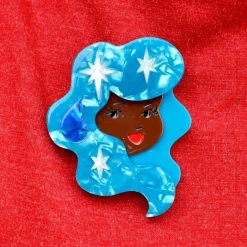 Aquarius The Accepting Brooch