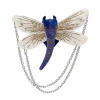 As The Dragon Flies Brooch