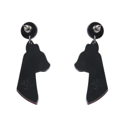 Bastet The Protector Drop Earrings