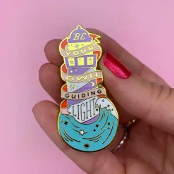 Be Your Own Guiding Light Enamel Pin