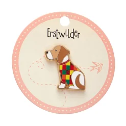 Beatrice Beagle Enamel Pin