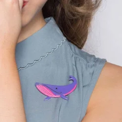 Big Blue Brooch