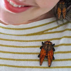 Cicadian Rhythms Brooch