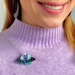 Close Encounter Mini Brooch