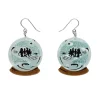 Crystal Ball Earrings