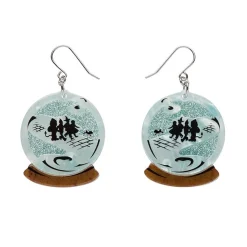 Crystal Ball Earrings
