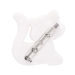 Custard Cat Mini Brooch