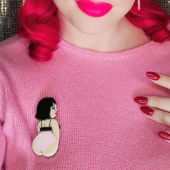 Cute Butt Club Brooch