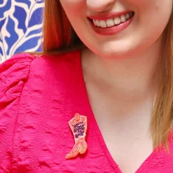 Cute To Boot Brooch