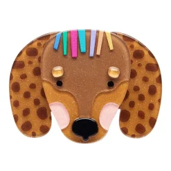 Darcy The Dachshund Brooch