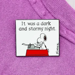 Dark And Stormy Night Enamel Pin