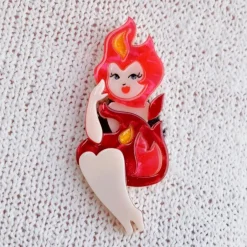 Felicity Of The Fire Brooch