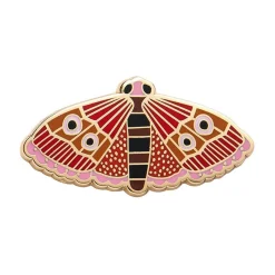 Fluttering Bogong Enamel Pin