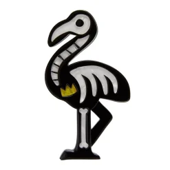 Franken-Flamingo Brooch