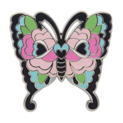 Fright Of The Butterfly Enamel Pin