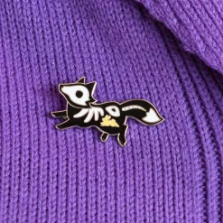 Frightful Fox Enamel Pin