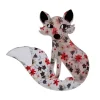 Frond Fox Brooch