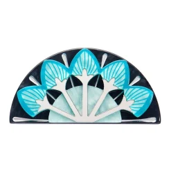 Geometric Fanfare Brooch