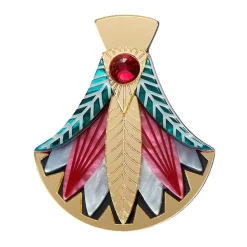 Gift Of The Nile Papyrus Brooch