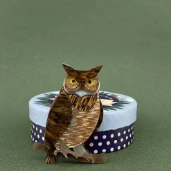Gillian The Giving Owl Brooch