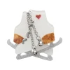 Glitter And Glide Skates Brooch