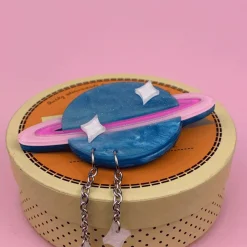 God Of Time Brooch