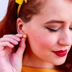 Golden Ray Earrings
