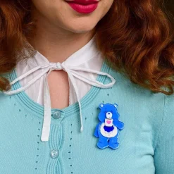 Good Morning, Grumpy Bear Brooch