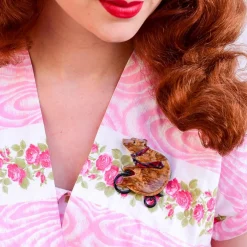 Grouchy Bear Brooch