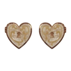Heart Of Cache Stud Earrings