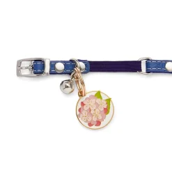 Heartfelt Hydrangea Enamel Pet Charm