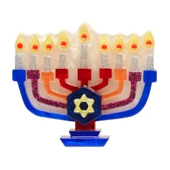 Holiday Lamp Brooch