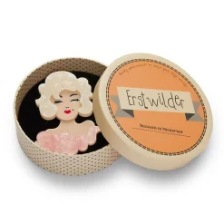 Holly Wood Brooch
