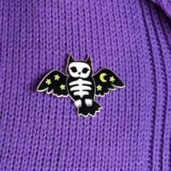 Hoot & Haunt Enamel Pin
