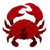 Huggable Decapod Brooch