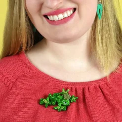 I Kissed A Prince Brooch