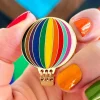Inclusion Around The World Enamel Pin