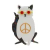 Instant Karma Cat Brooch