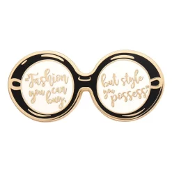 Iris Enamel Pin