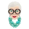 Iris The Style Icon Brooch