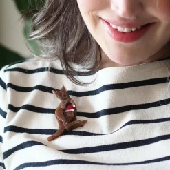 Joey'S First Christmas Brooch