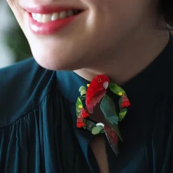 King Of Christmas Brooch