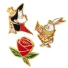 Kitchy Witch Alice'S Wonderland Queen & Roses Pin Pack - 3 Piece