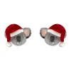 Koala Claus Earrings