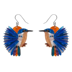 Kyrie Kingfisher Drop Earrings
