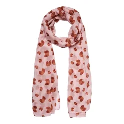 La Croissant Large Neck Scarf - Pink